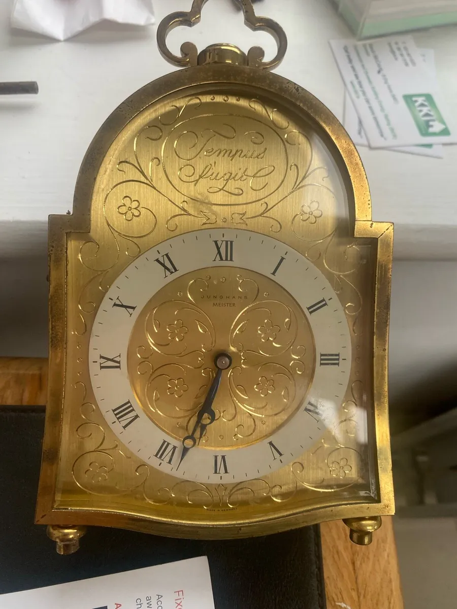 Vintage 1960 “Junghand Meister “Clock - Image 1