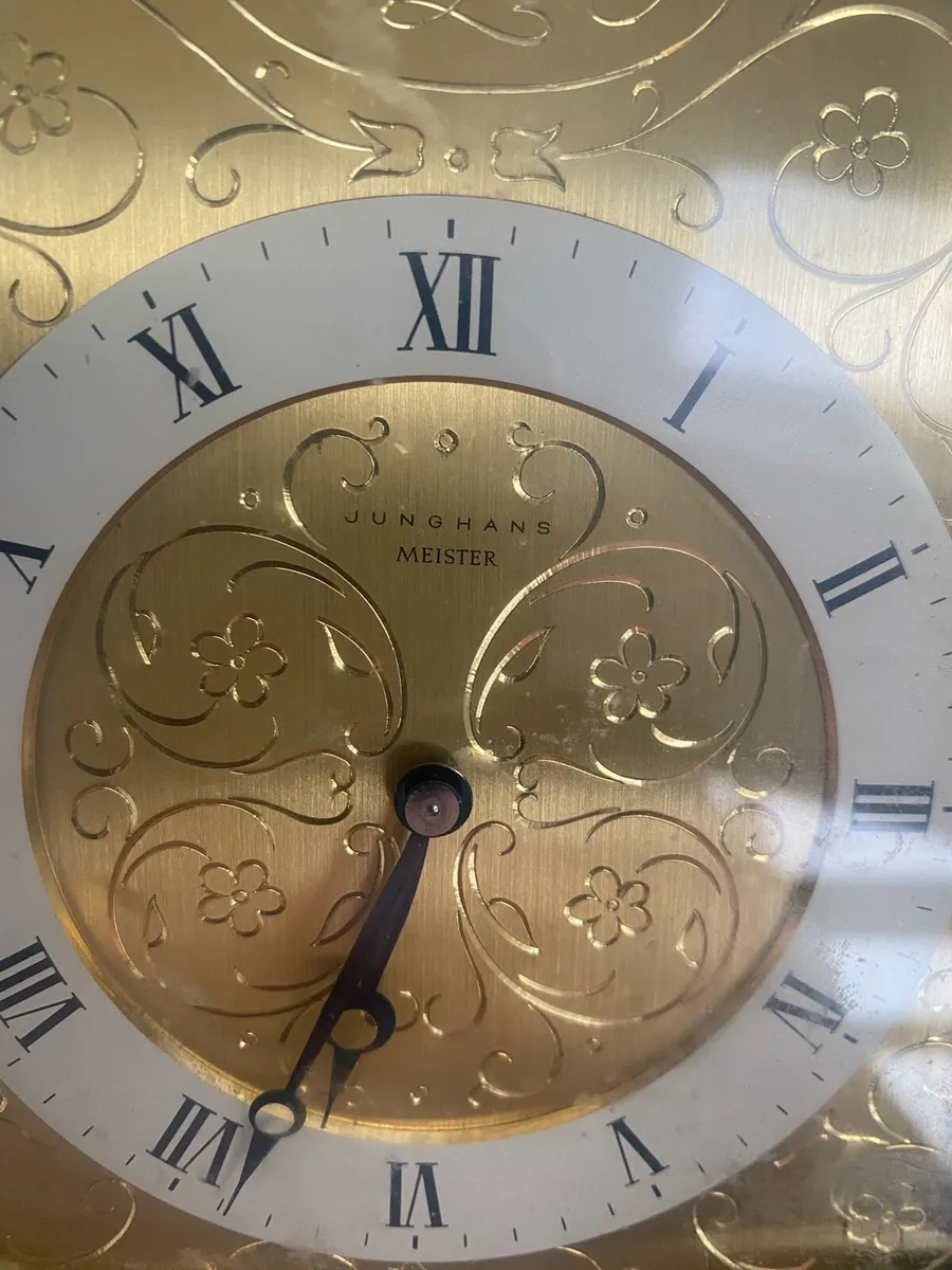 Vintage 1960 “Junghand Meister “Clock - Image 2