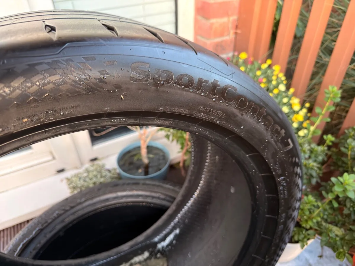 Continental Sportcontact 7 255/35 and 285 35 r19 - Image 3