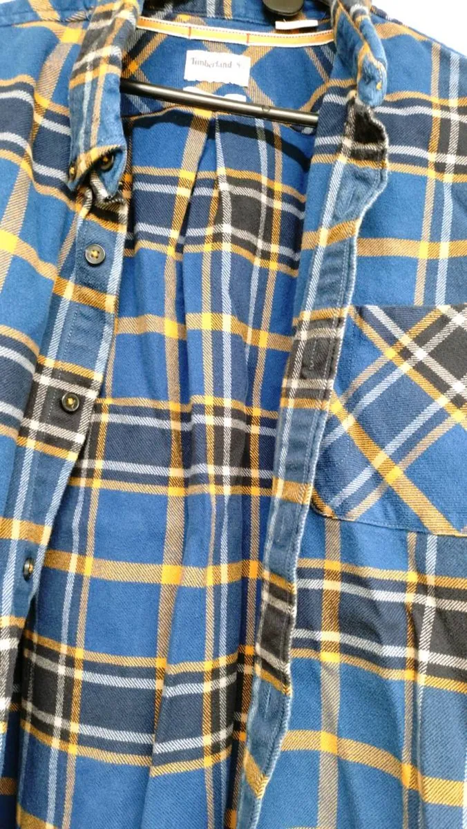 Timberland Man's Checked. Shirt. 3XL. - Image 4
