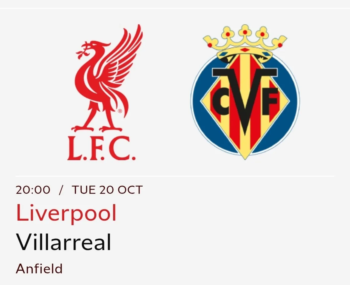 Liverpool ticket Vs Villareal - Image 3