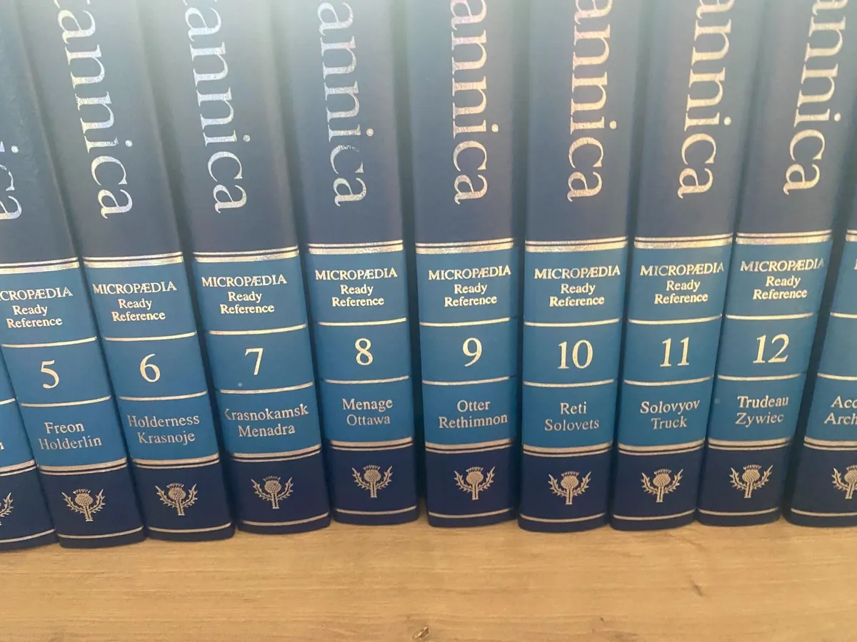Britannica micro/macropaedia knowledge in depth bo - Image 4