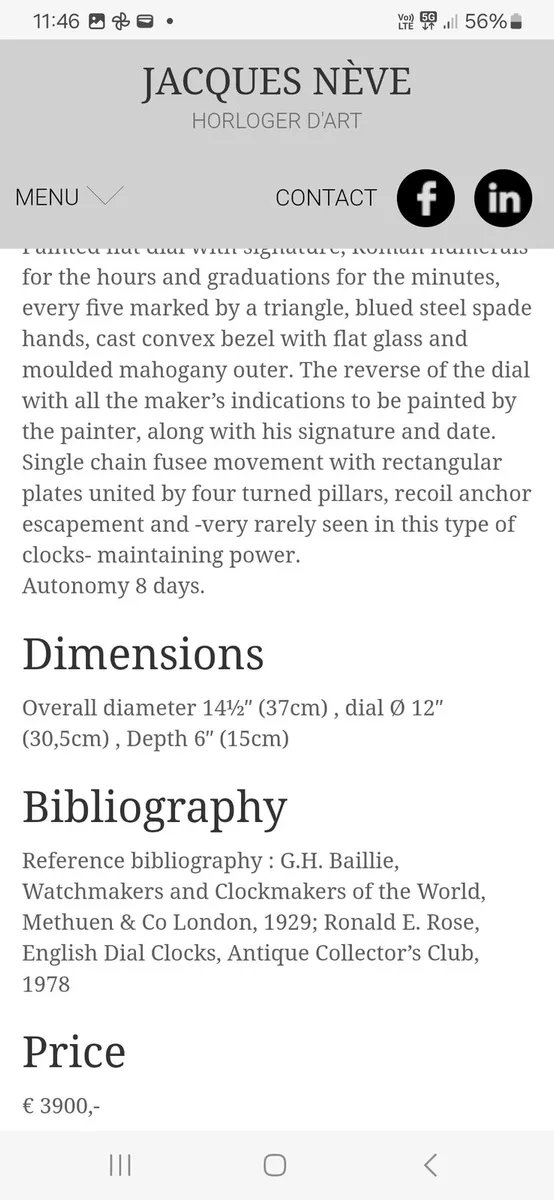 Fusee clock - Image 4