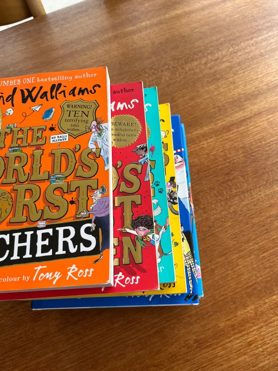 6 David Walliams books ("World worst..."); 5€/book - Image 1