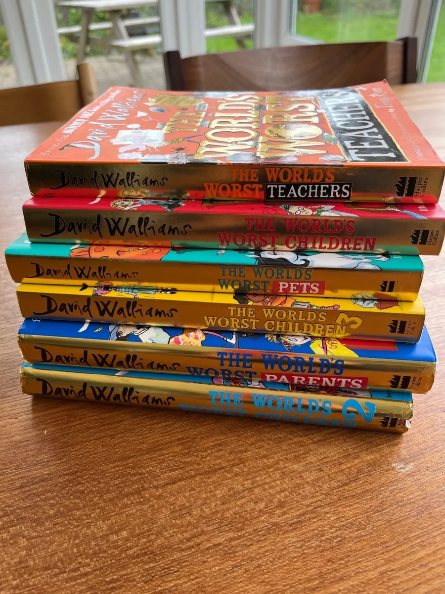 6 David Walliams books ("World worst..."); 5€/book - Image 3