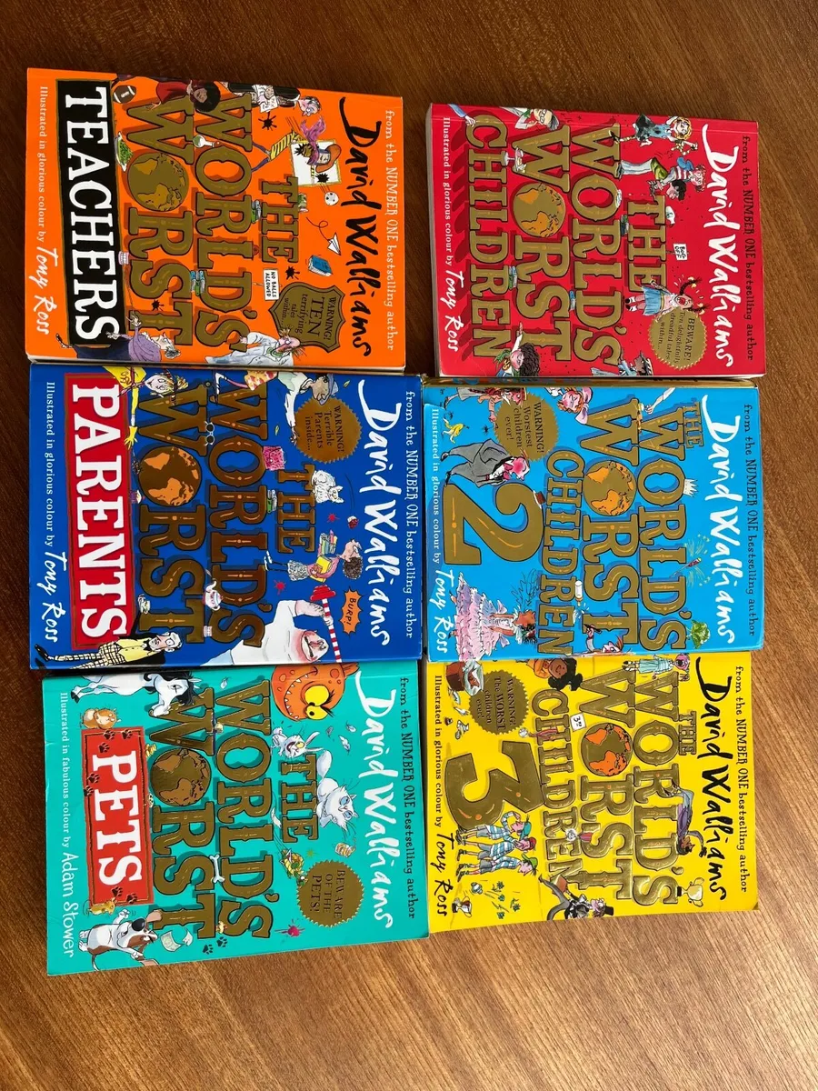 6 David Walliams books ("World worst..."); 5€/book - Image 4