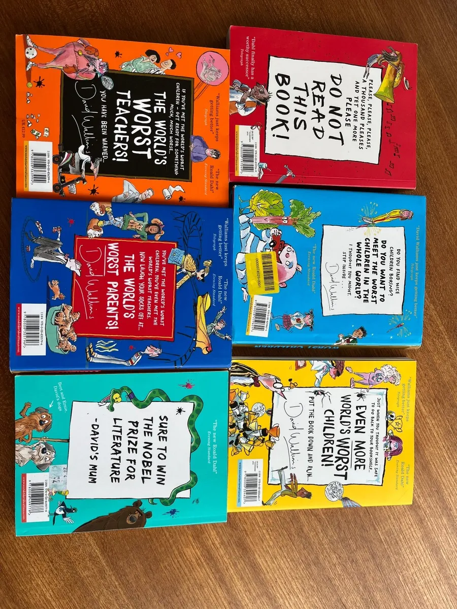 6 David Walliams books ("World worst..."); 5€/book - Image 2