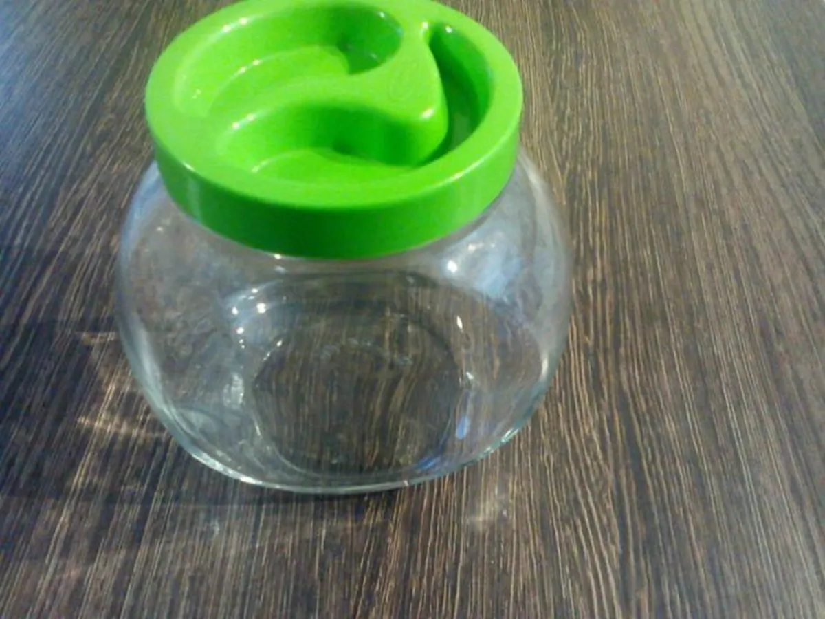 Glass Storage Jar.
