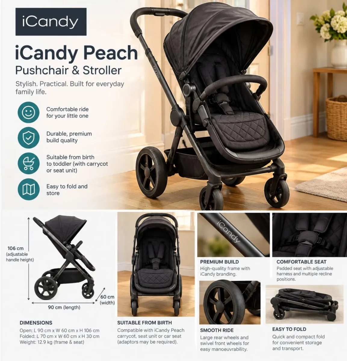 icandy Baby Stroller