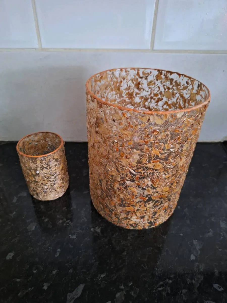 Two beautiful Pomax candleholders - Image 1