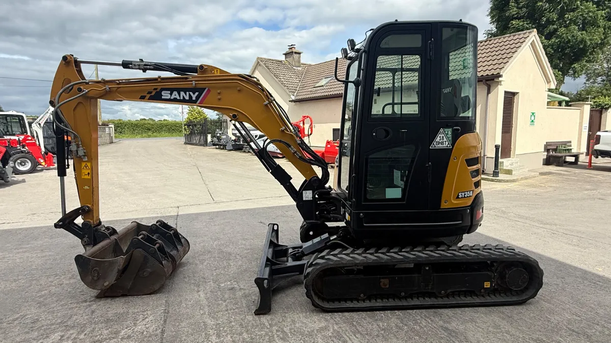 Sany SY35U Mini Digger - Image 3