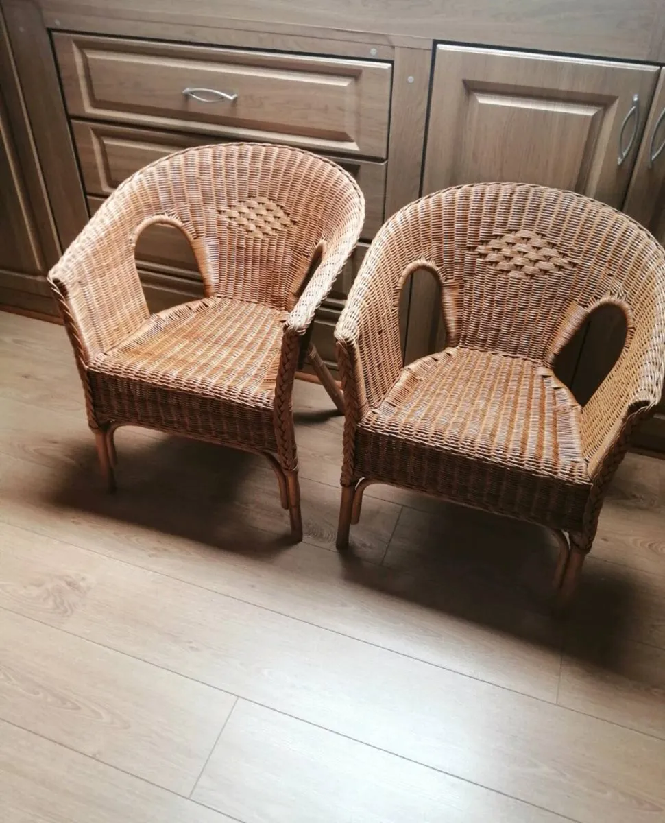 2 Wicker Chairs