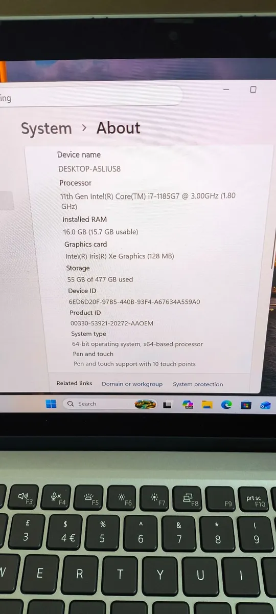 Dell Latitude 5320 TOUCHSCREEN | Intel i7 | 16GB - Image 2