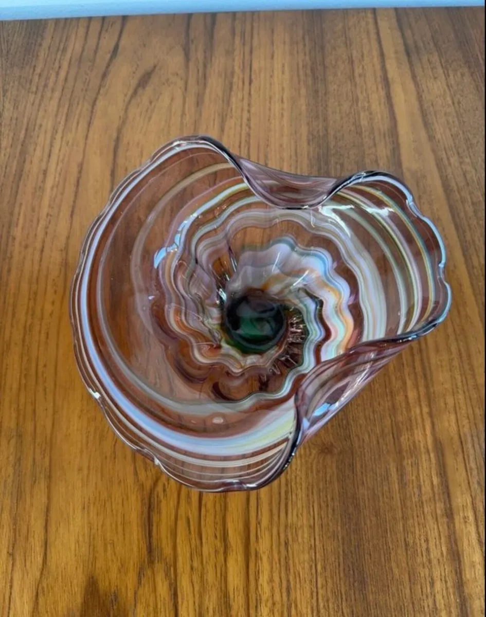 Vintage Glass Bowl - Image 2