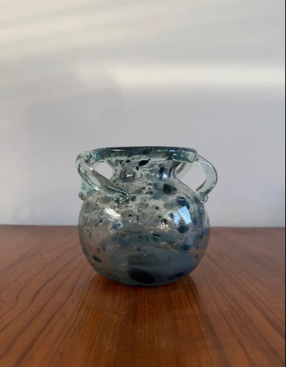 Vintage Glass Vase - Image 1
