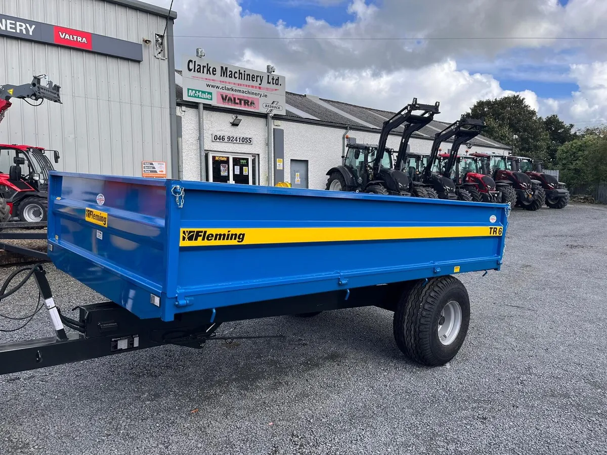 Fleming 12x7 Tipping Trailer- In Stock Now - Image 3