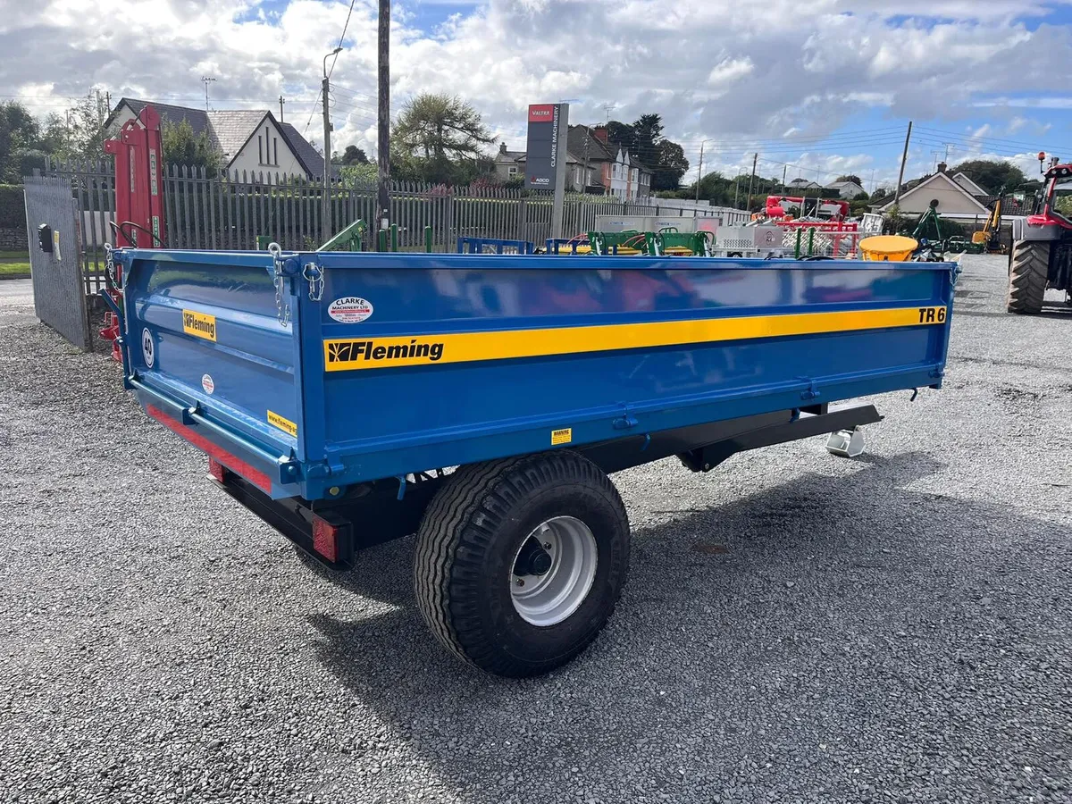 Fleming 12x7 Tipping Trailer- In Stock Now - Image 4