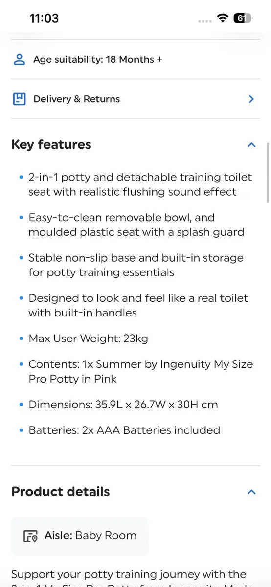 Summer My Size Pro Potty - Image 3