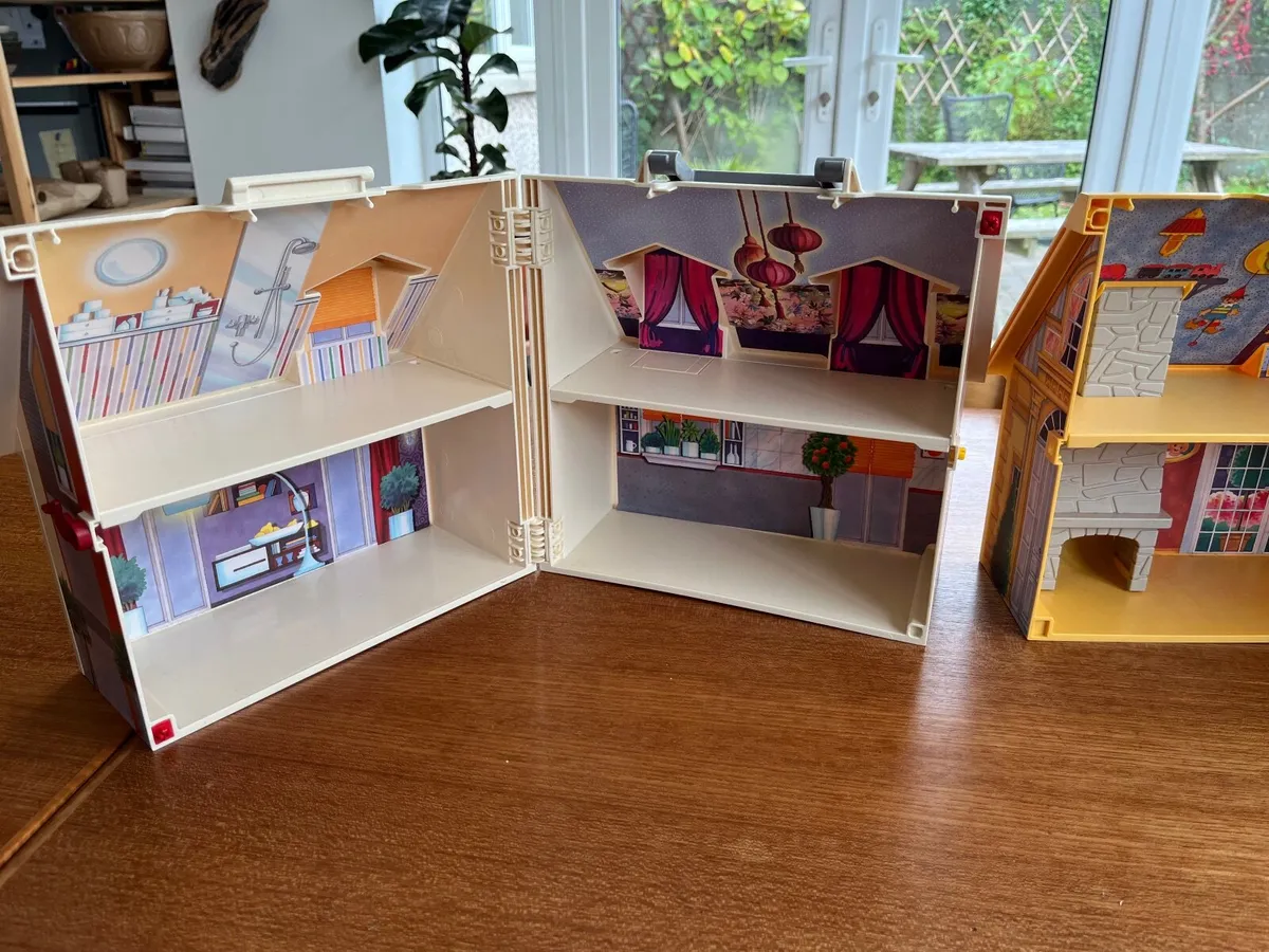 Playmobil portable houses (2!) - Image 1