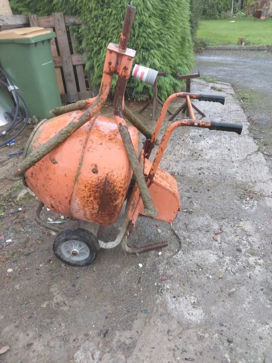 Electric cement mixer - Image 3
