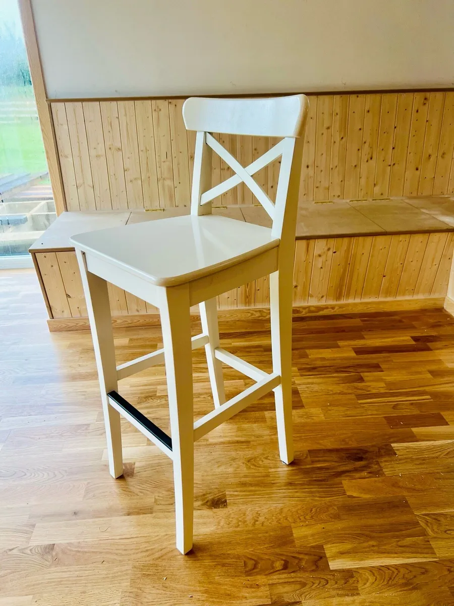 Set of 6 Bar Stools - Image 1