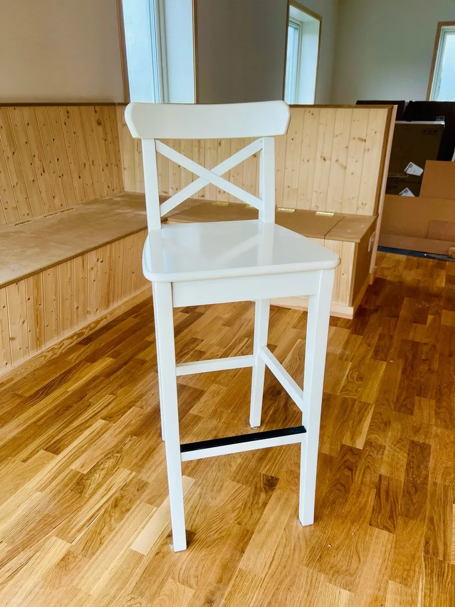 Set of 6 Bar Stools - Image 2