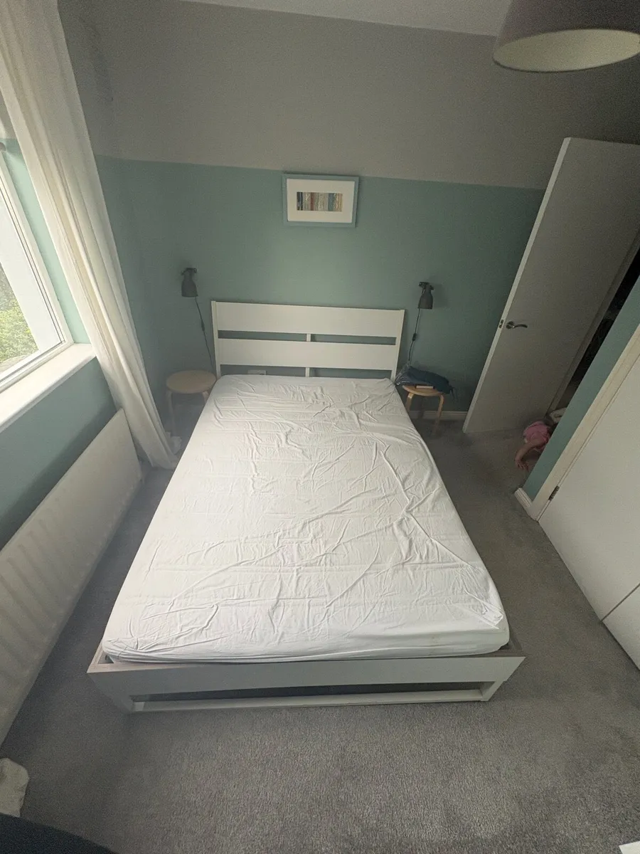 Ikea double bed- collection only - Image 3