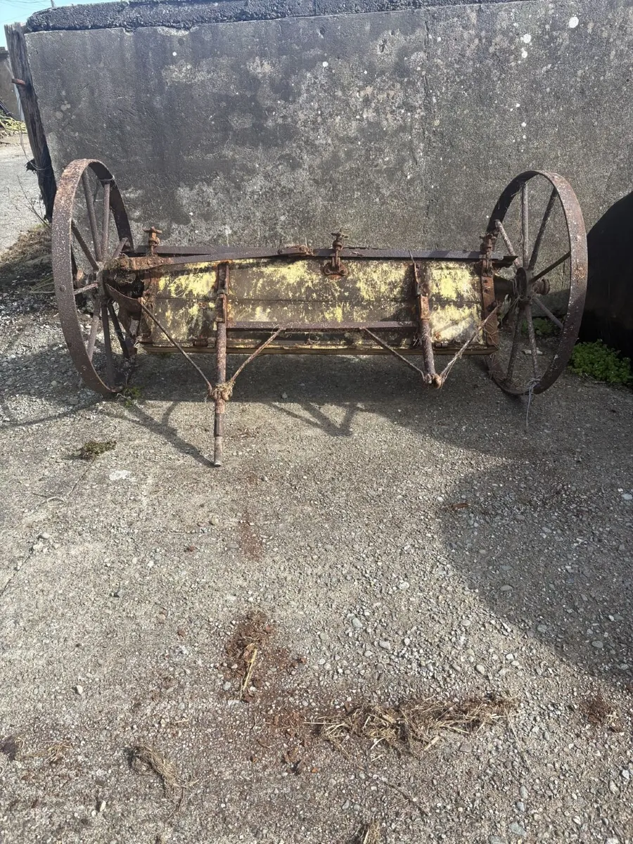 Vintage Manure Spreader - Image 1