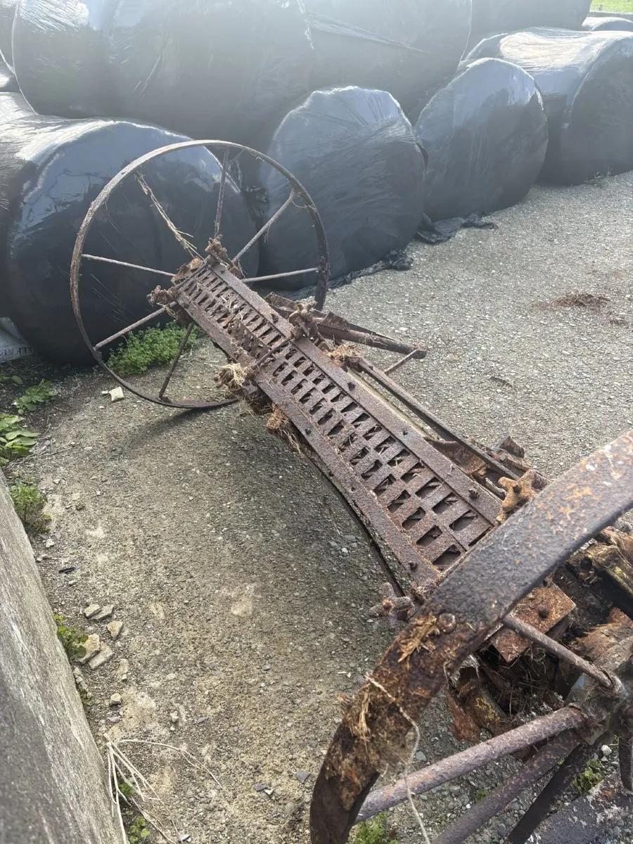 Vintage Manure Spreader - Image 4