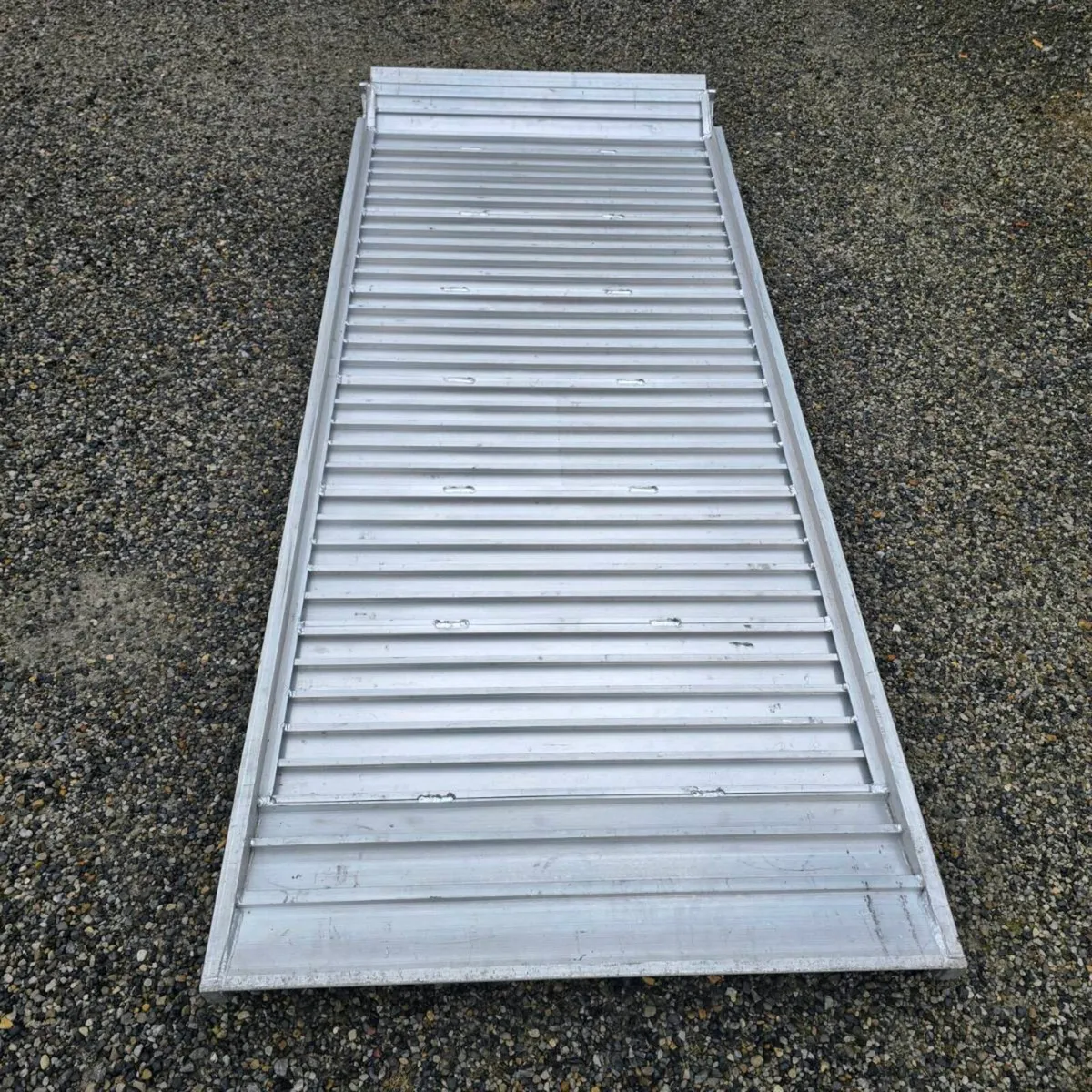Aluminium ramp. 2.4m long - Image 1