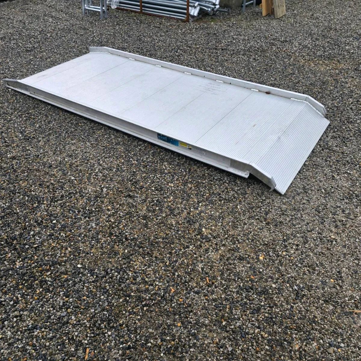 Aluminium ramp. 2.4m long - Image 2