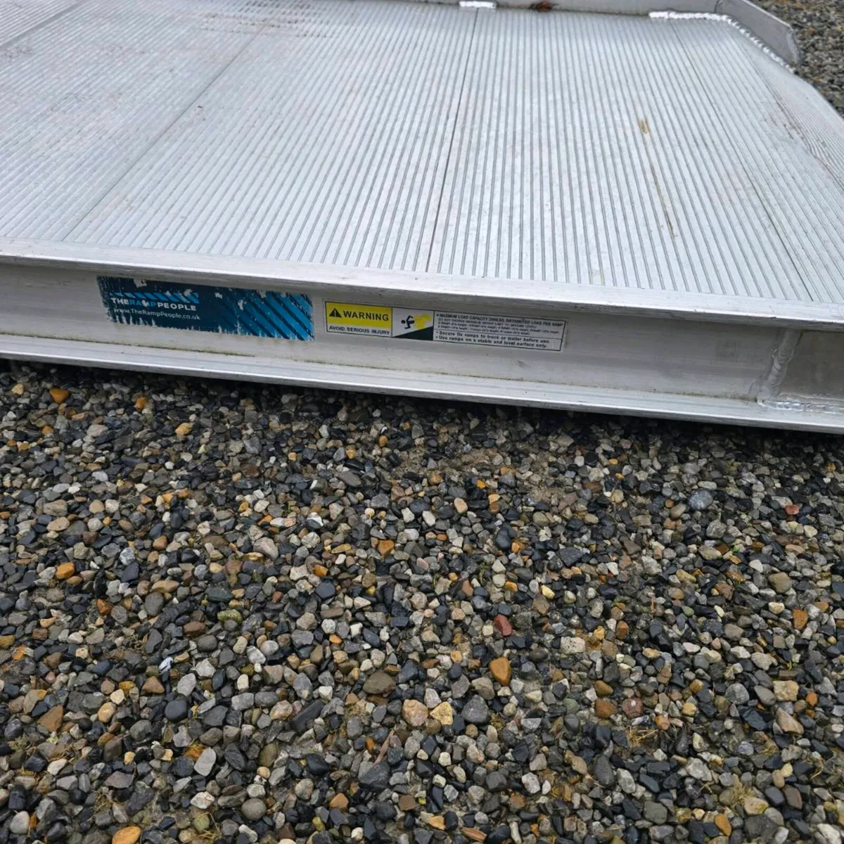 Aluminium ramp. 2.4m long - Image 3