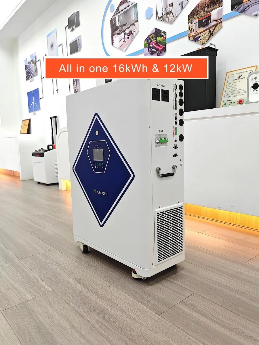 12kw hybrid solar generator with 16kwh battery - Image 1