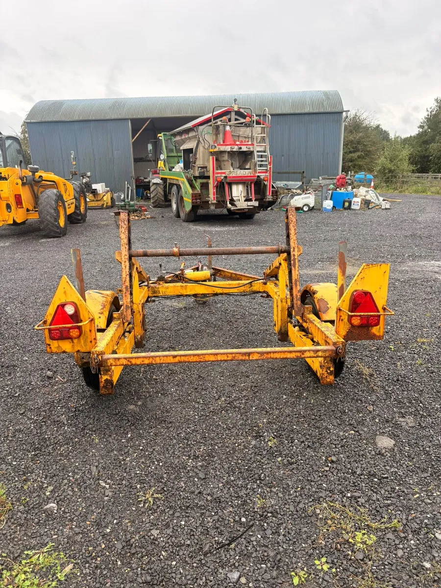 cable trailer drum carrier - Image 2