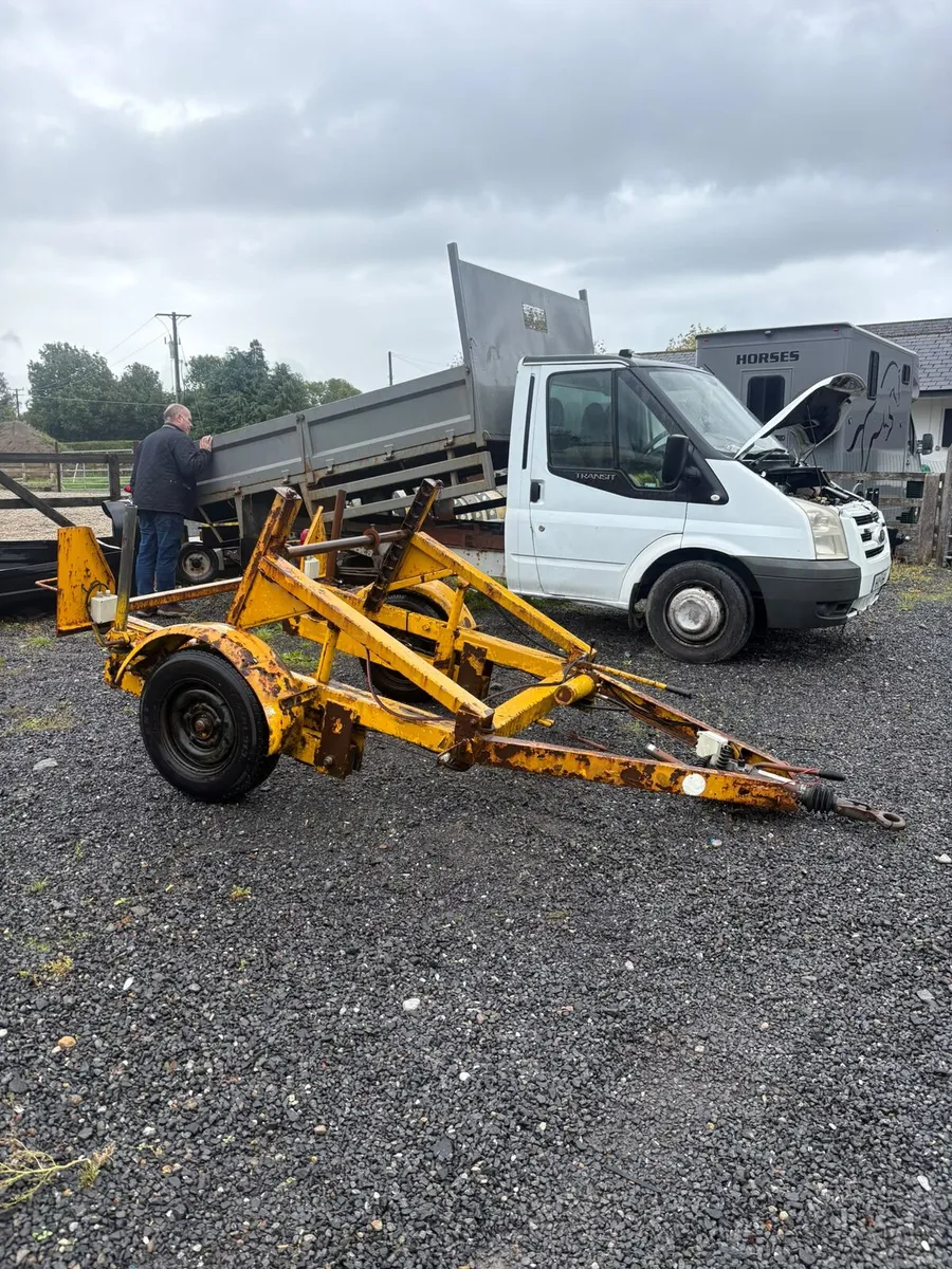 cable trailer drum carrier - Image 3