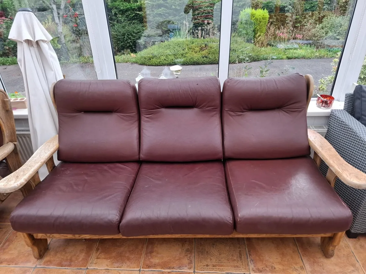 Sofa & arm chair - Image 2