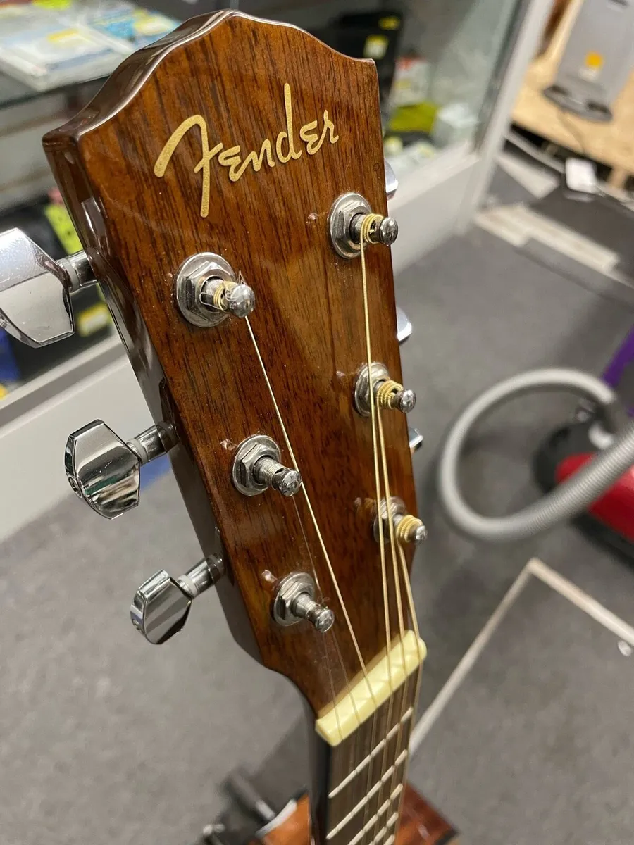 Fender Left Handed Acoustic Guitar - Image 2