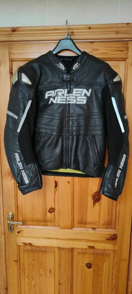 Arlen Ness Two Piece Leather Race Suit - Image 1