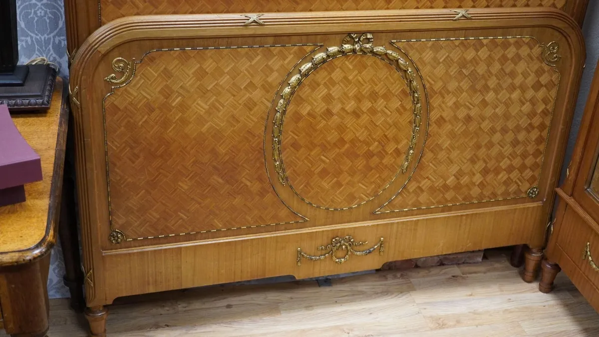 French Antique Double Bed - Image 2