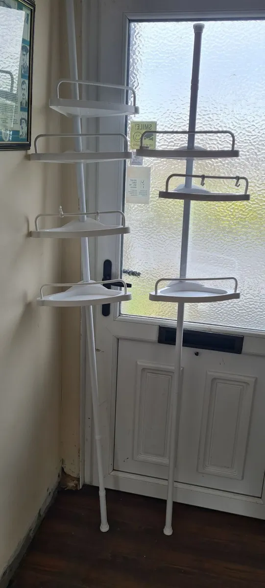Shower Bathroom Space Saver Shelves, Bathroom Corn