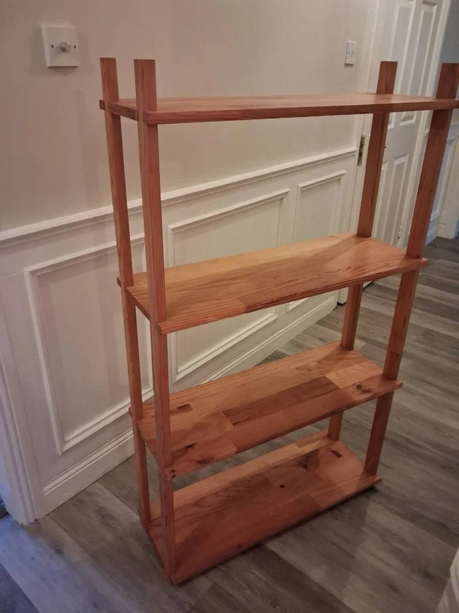 Pine book shelf - Image 1