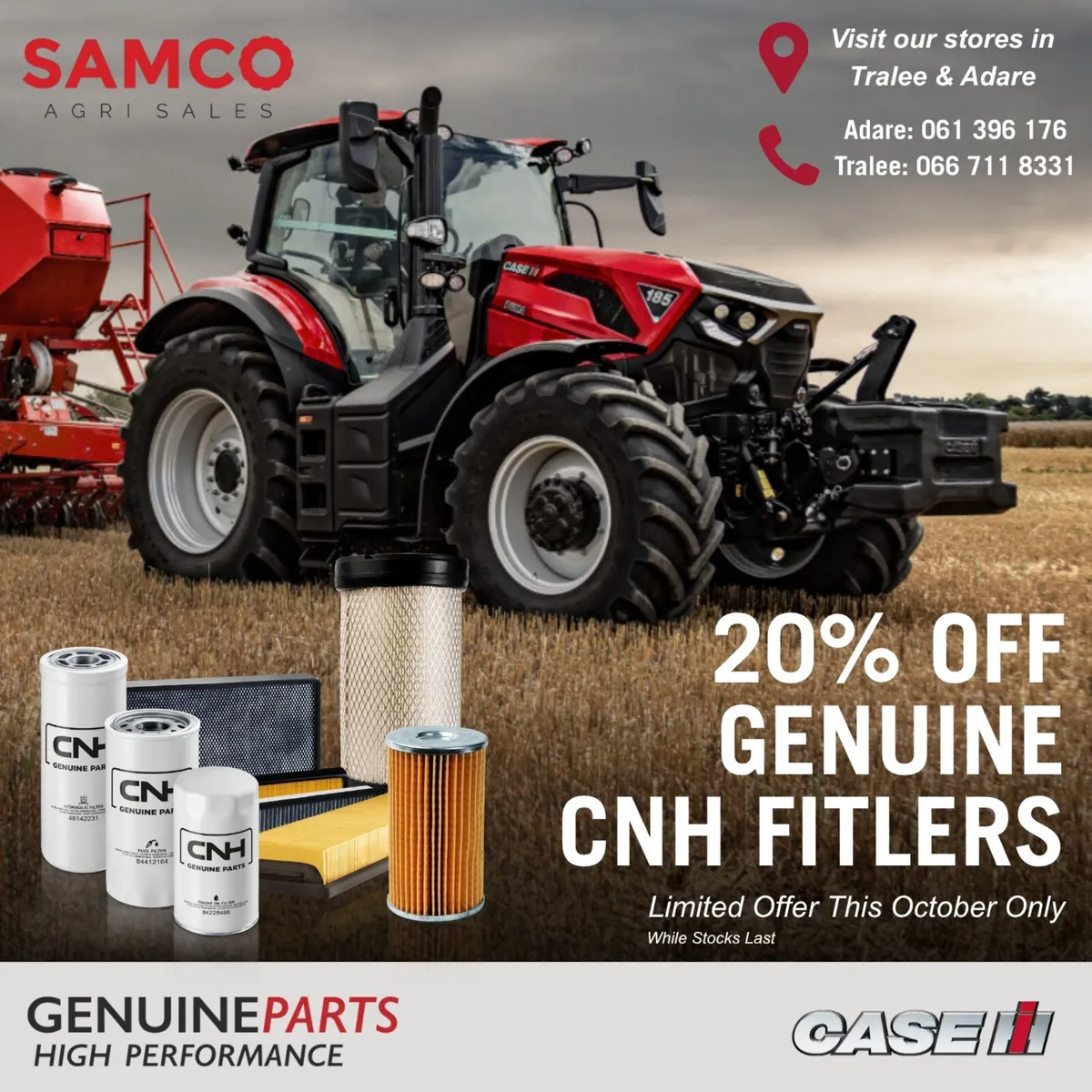 CNH Filters For Sale