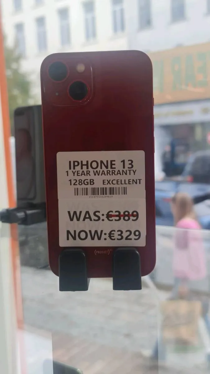 IPHONE 13 128GB EXCELLENT 1YEAR WARRANTY