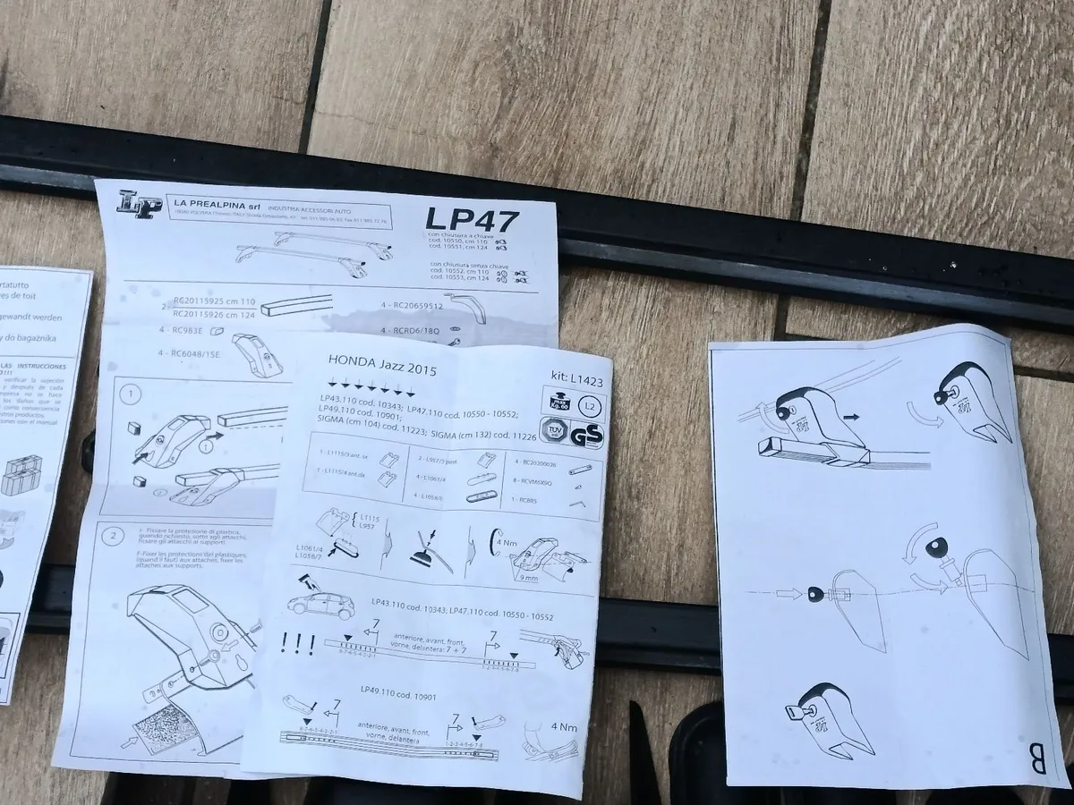 honda jazz/fit roof bars - Image 2