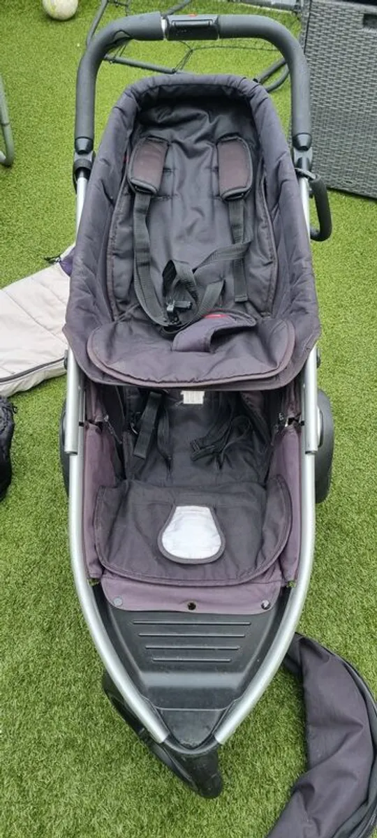 Phil & Teds Double Buggy / Inline Buggy with Second Seat - Very Good Condition - Image 1