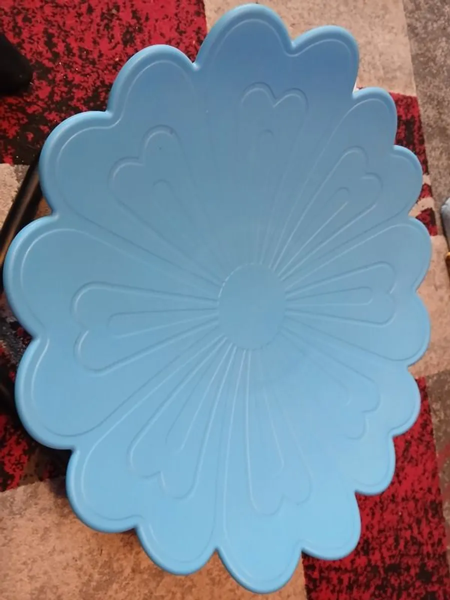 Sensory swivel Chair (Blue flower) - Image 4