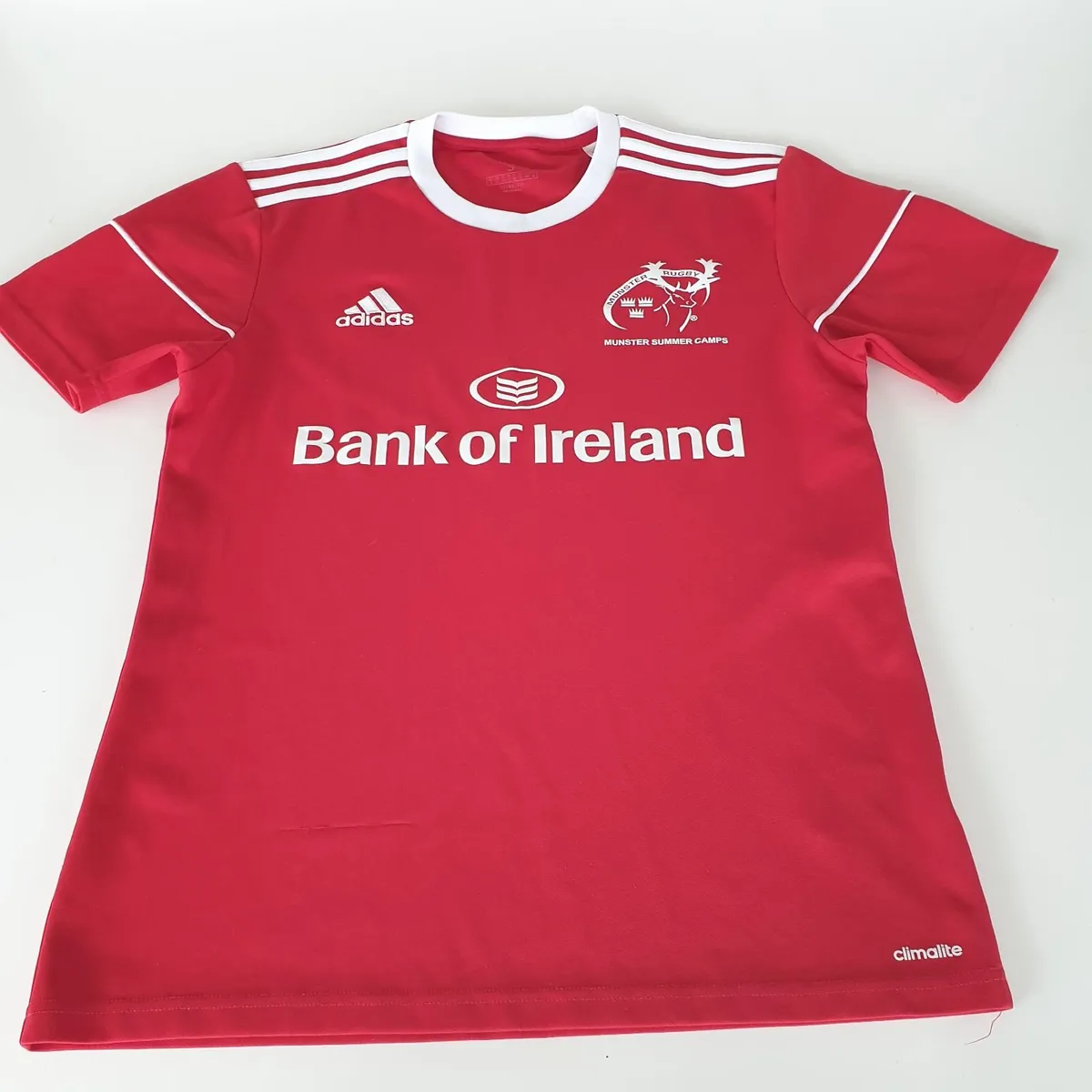 Munster rugby adidas summer camp shirt size small - Image 1