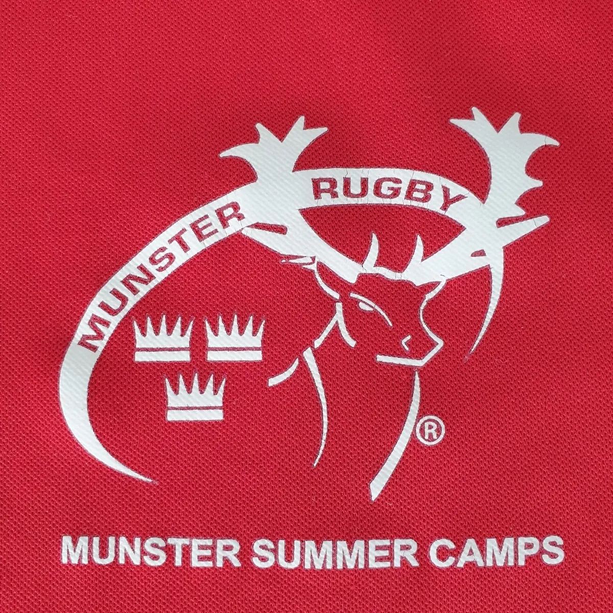 Munster rugby adidas summer camp shirt size small - Image 3