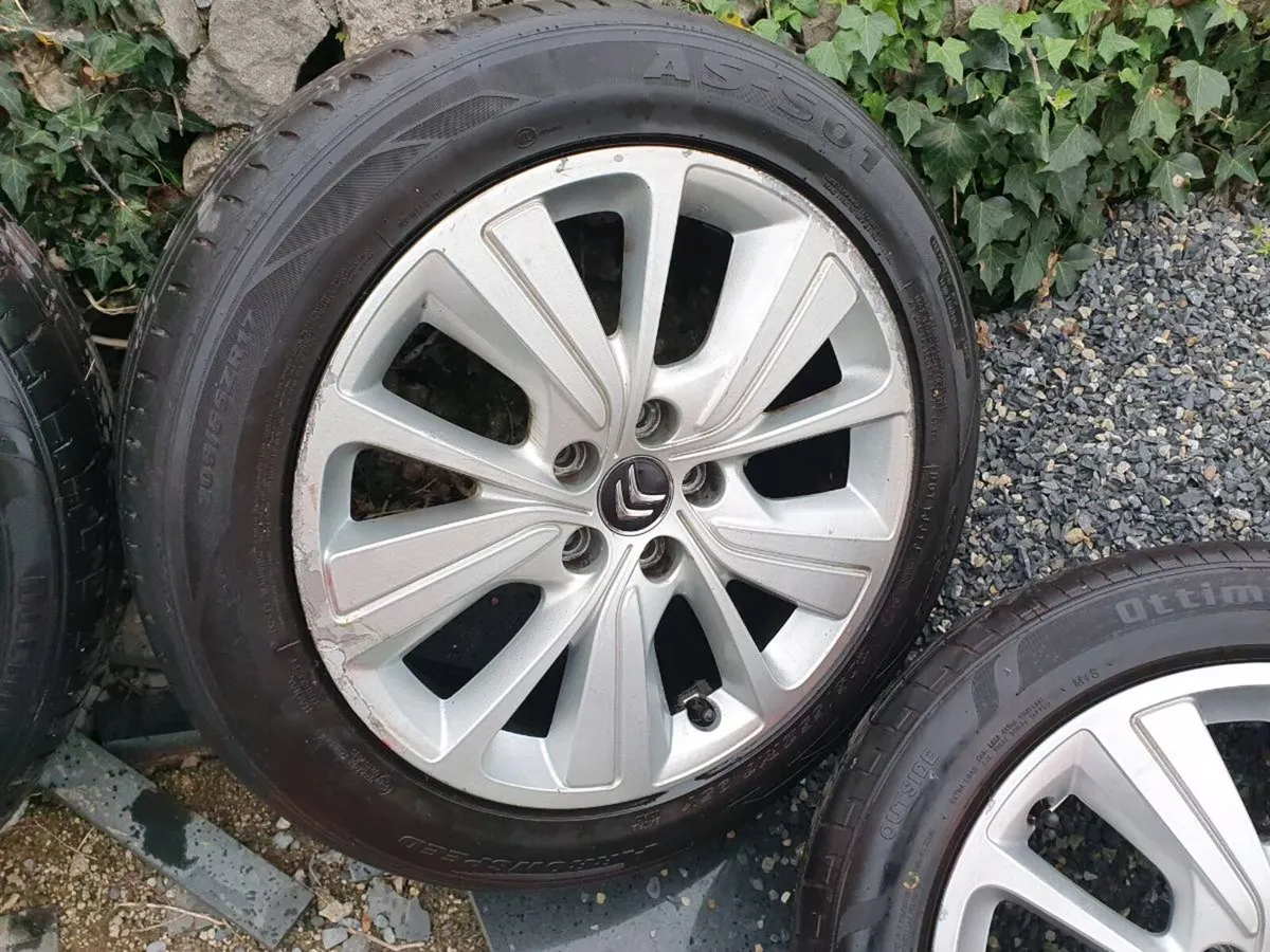 17" Genuine Citroën C4 Grand Picasso Alloy Wheels - Image 2