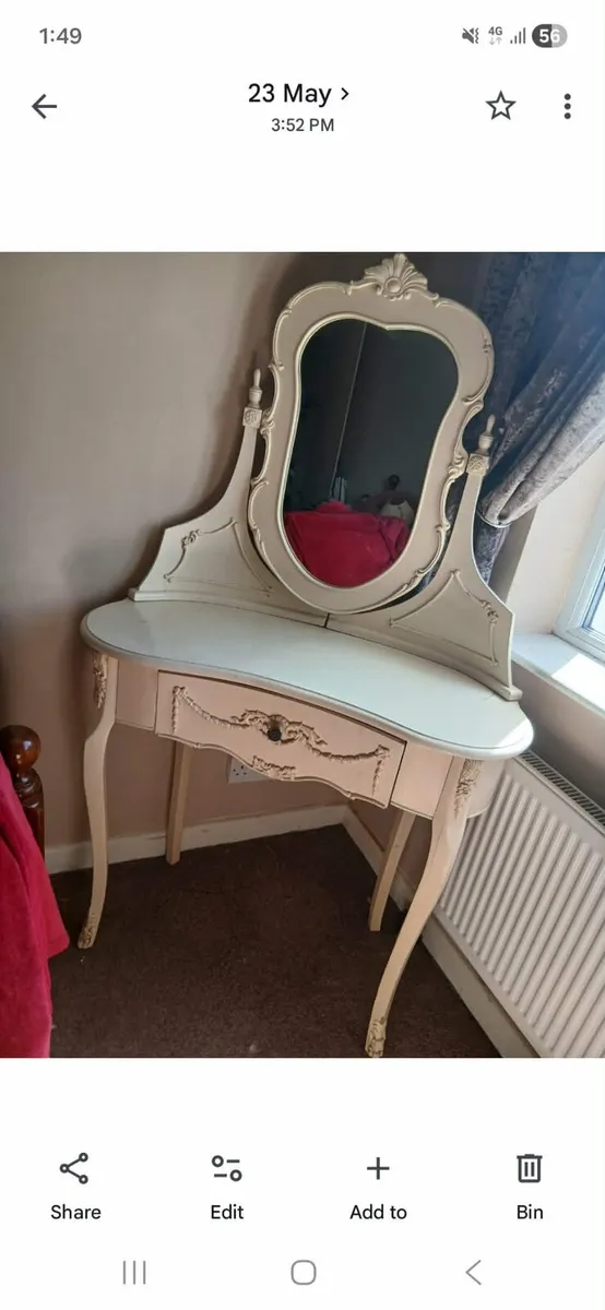 Dressing table and chest of drawers - Image 2